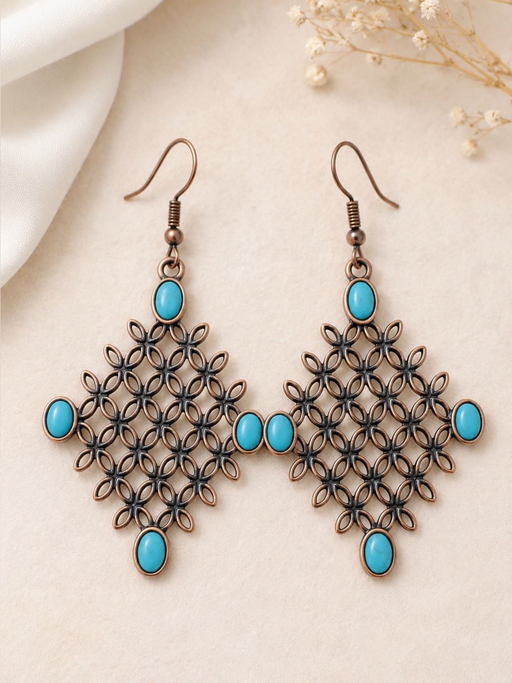 Turquoise Drop Earrings